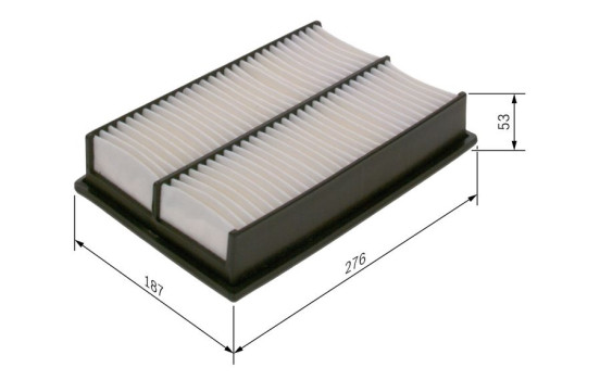 Air Filter S0129 Bosch, Image 6