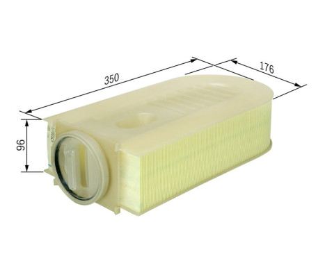 Air Filter S0133 Bosch, Image 6
