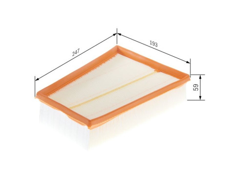 Air Filter S0138 Bosch, Image 6