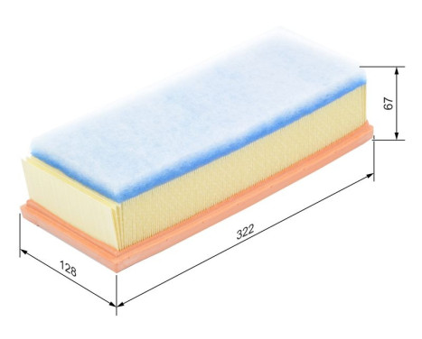 Air Filter S0157 Bosch, Image 2