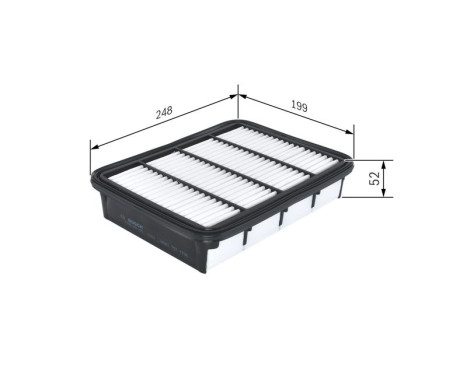 Air Filter S0165 Bosch, Image 2