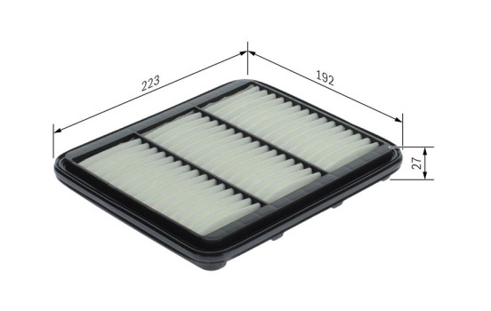 Air Filter S0167 Bosch, Image 5