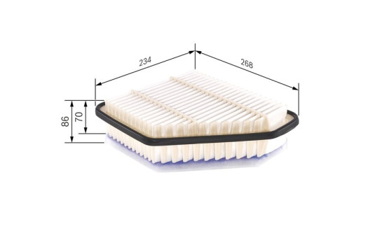 Air Filter S0171 Bosch, Image 5