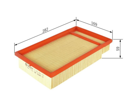 Air Filter S0175 Bosch, Image 2