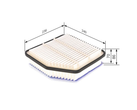 Air Filter S0176 Bosch, Image 2