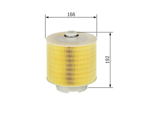 Air Filter S0198 Bosch, Image 2