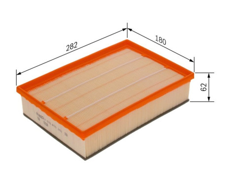 Air Filter S0202 Bosch, Image 5