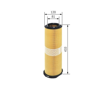 Air Filter S0205 Bosch, Image 2