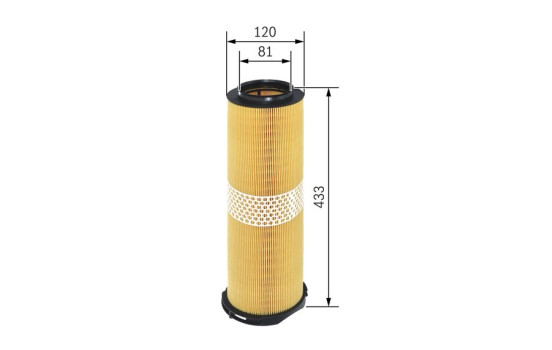 Air Filter S0205 Bosch, Image 2