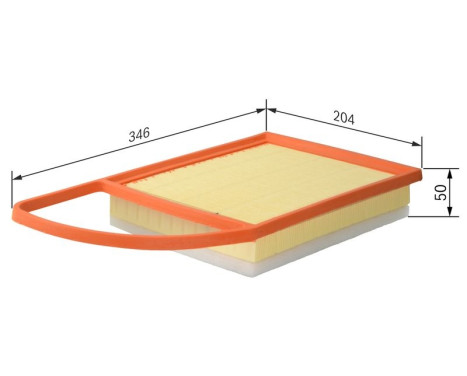Air Filter S0220 Bosch, Image 6