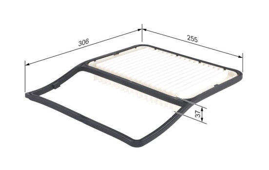 Air Filter S0227 Bosch