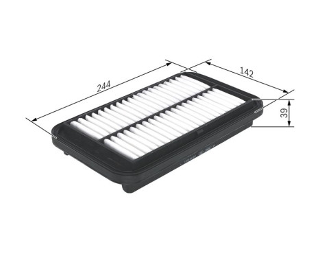 Air Filter S0231 Bosch, Image 6