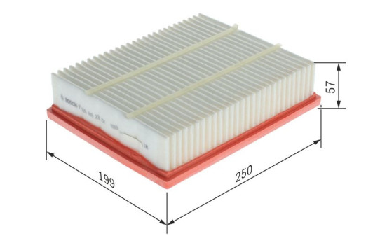 Air Filter S0234 Bosch, Image 5