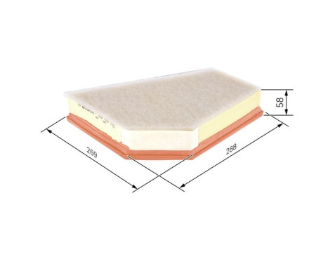 Air Filter S0255 Bosch, Image 5