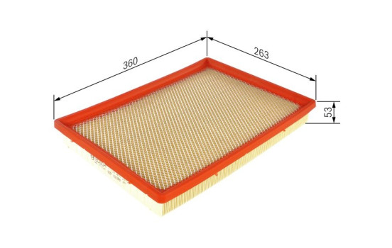 Air Filter S0266 Bosch