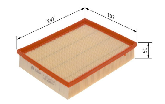 Air Filter S0267 Bosch, Image 5