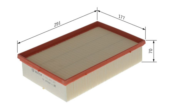 Air Filter S0287 Bosch, Image 6