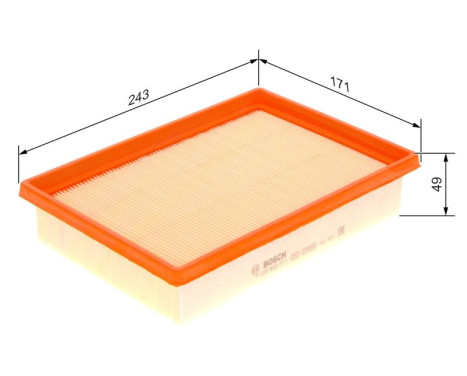 Air Filter S0311 Bosch, Image 5