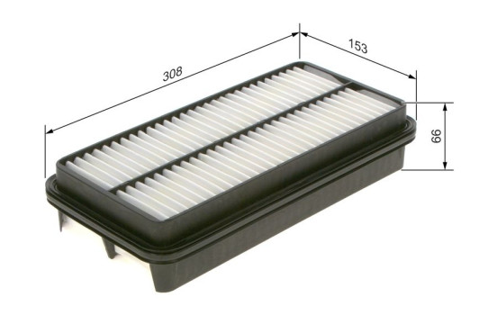 Air Filter S0315 Bosch, Image 5