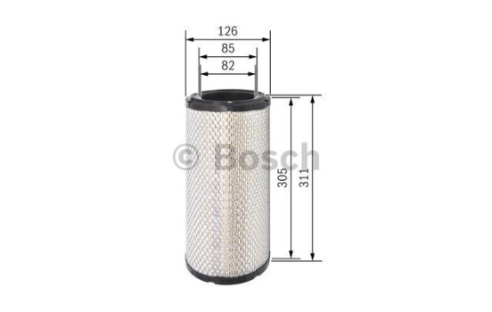 Air Filter S0318 Bosch, Image 5