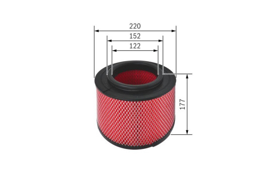 Air Filter S0344 Bosch
