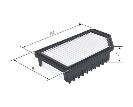 Air Filter S0350 Bosch, Image 2