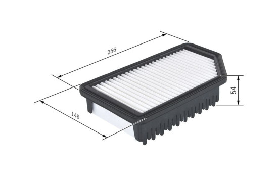 Air Filter S0350 Bosch, Image 2
