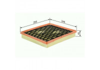 Air Filter S0351 Bosch