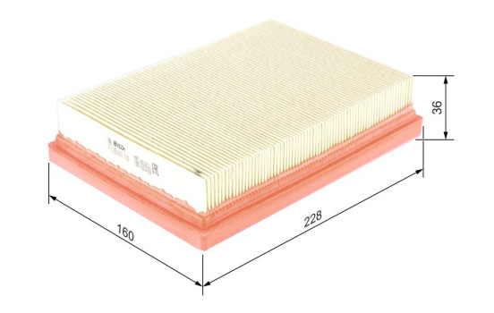 Air Filter S0358 Bosch, Image 5
