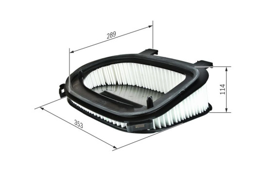 Air Filter S0366 Bosch, Image 2