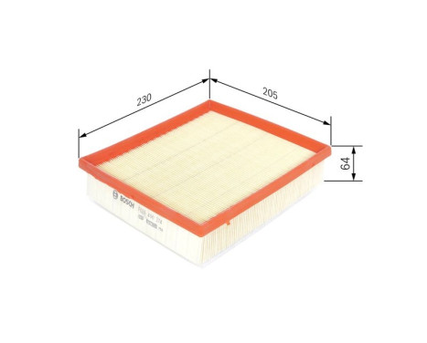 Air Filter S0374 Bosch, Image 6