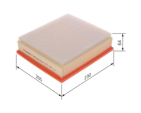 Air Filter S0374 Bosch, Image 6