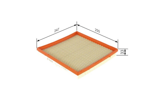 Air Filter S0385 Bosch