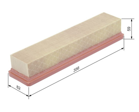 Air Filter S0387 Bosch, Image 5