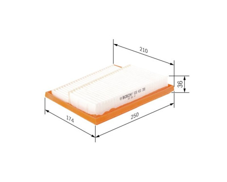 Air Filter S0388 Bosch