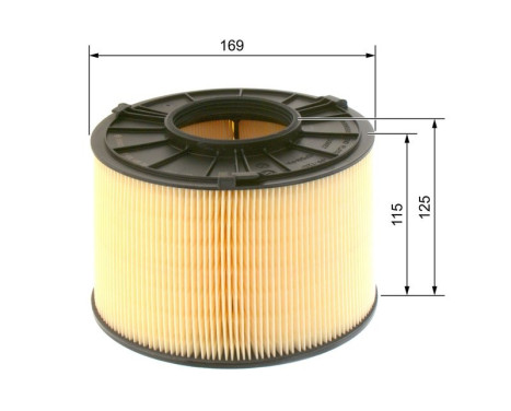 Air Filter S0393 Bosch, Image 5