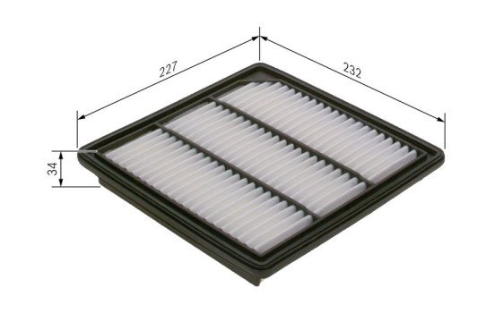 Air Filter S0407 Bosch, Image 5
