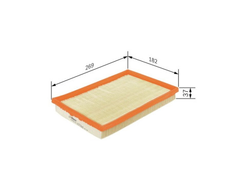 Air Filter S0415 Bosch, Image 5