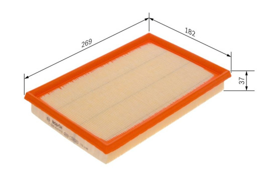 Air Filter S0415 Bosch, Image 5