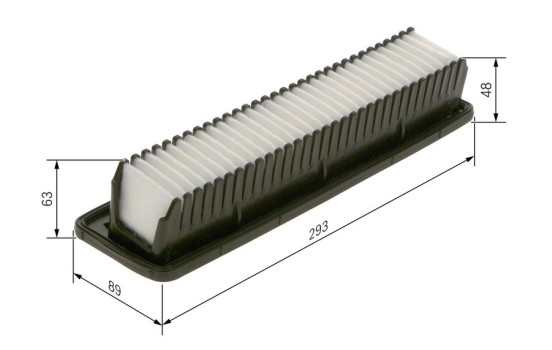 Air Filter S0416 Bosch, Image 4