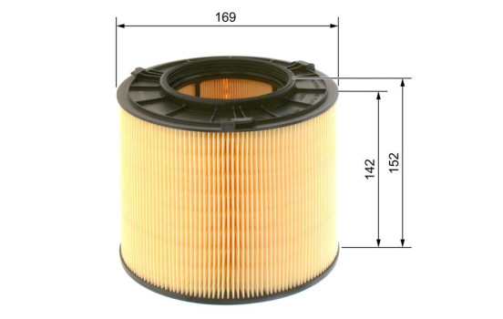 Air Filter S0425 Bosch, Image 5