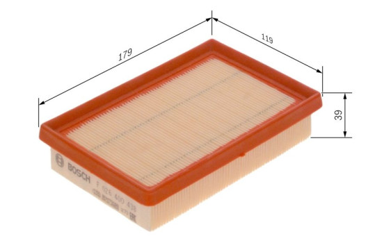 Air Filter S0438 Bosch, Image 6