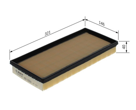 Air Filter S0452 Bosch, Image 5