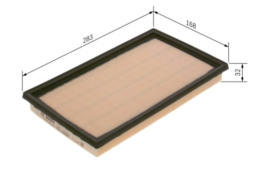 Air Filter S0454 Bosch, Image 5