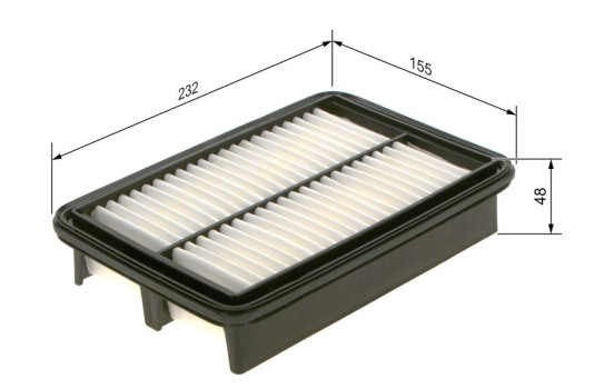 Air Filter S0458 Bosch, Image 5