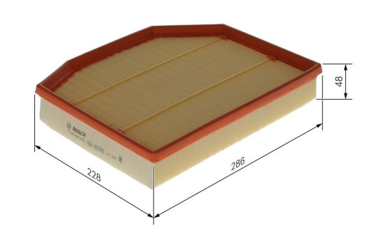 Air Filter S0463 Bosch, Image 5