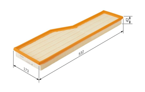 Air Filter S0479 Bosch, Image 6