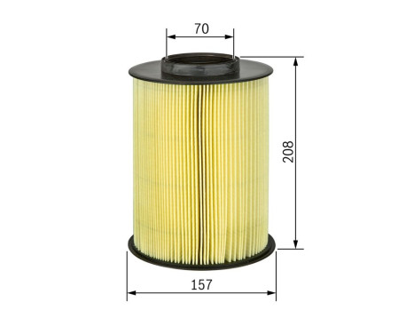 Air Filter S0492 Bosch, Image 6