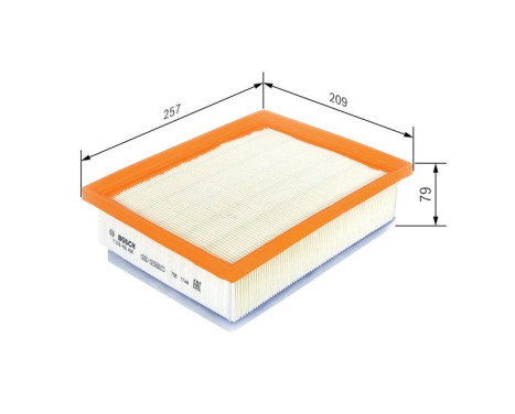 Air Filter S0496 Bosch, Image 2