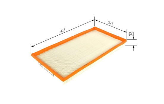 Air Filter S0505 Bosch, Image 2